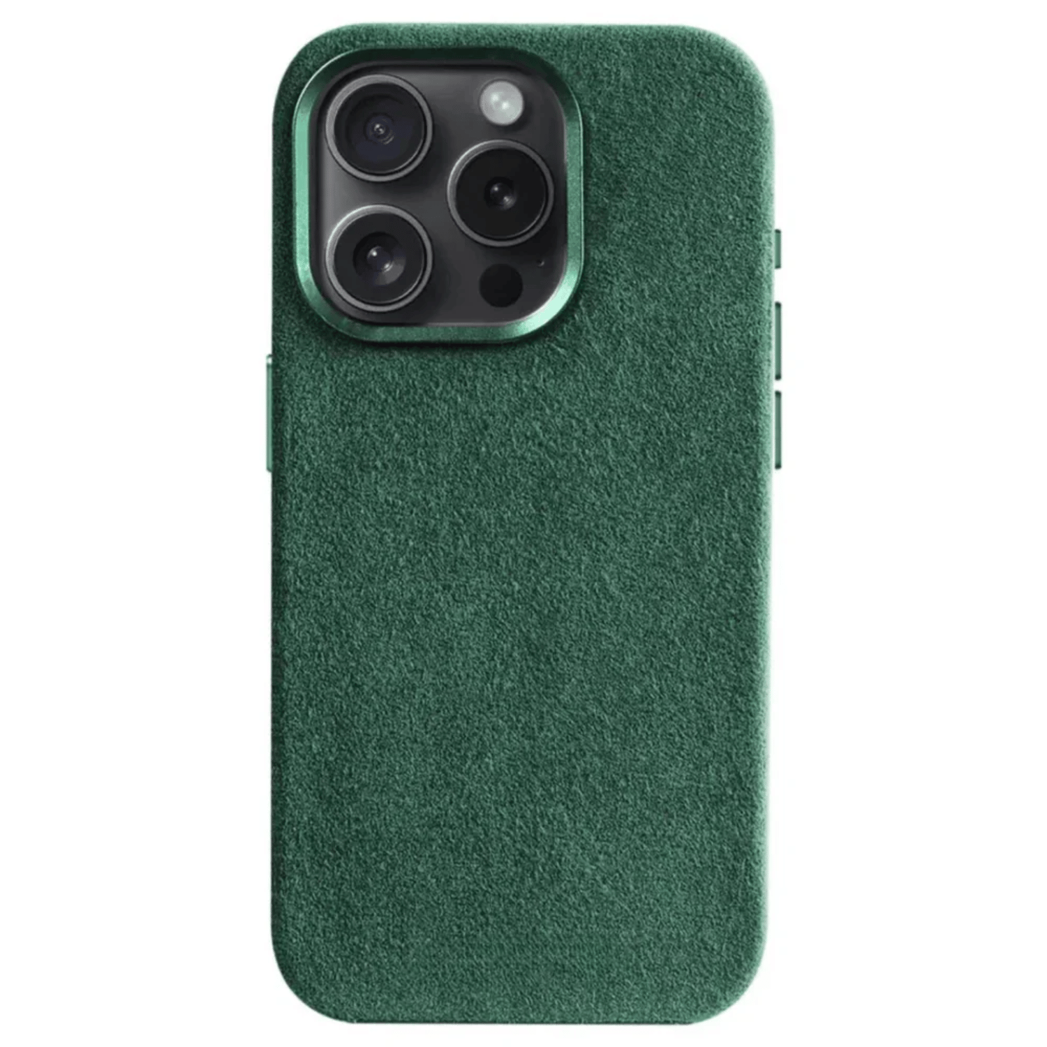 Coque en Alcantara - Édition Vert Profond