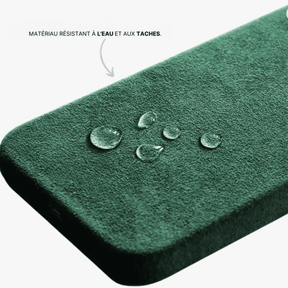 Coque en Alcantara - Édition Vert Profond